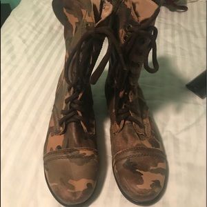 Steve Madden Combat Boots